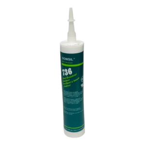 DOWSIL 736 RTV Silicone Sealant – Red – 300ml | High-Temperature Heat Resistant Silicone Sealant | Non-Slumping Industrial Sealant for Ovens, Heating Elements, Aerospace & More